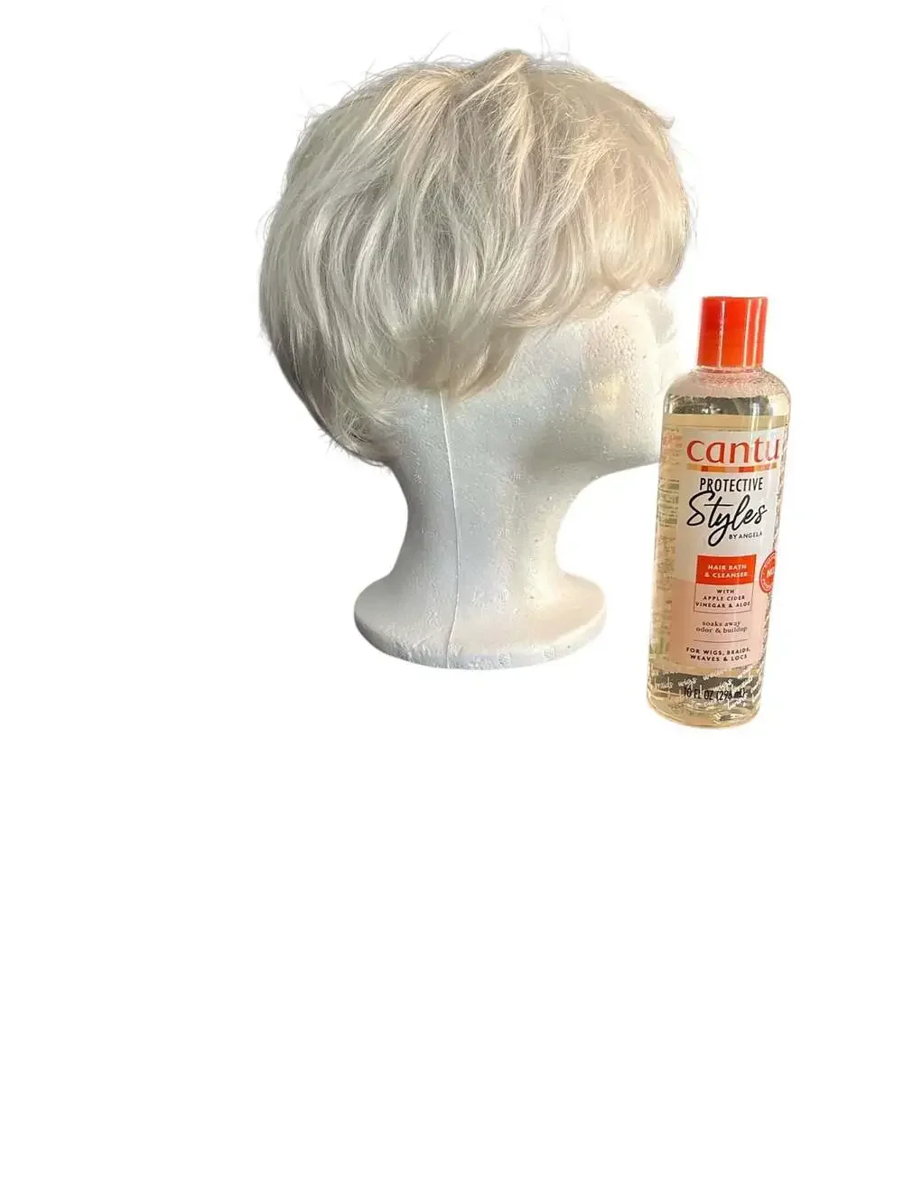 Jon Renau Short Layered Platinum Blonde Synthetic Wig